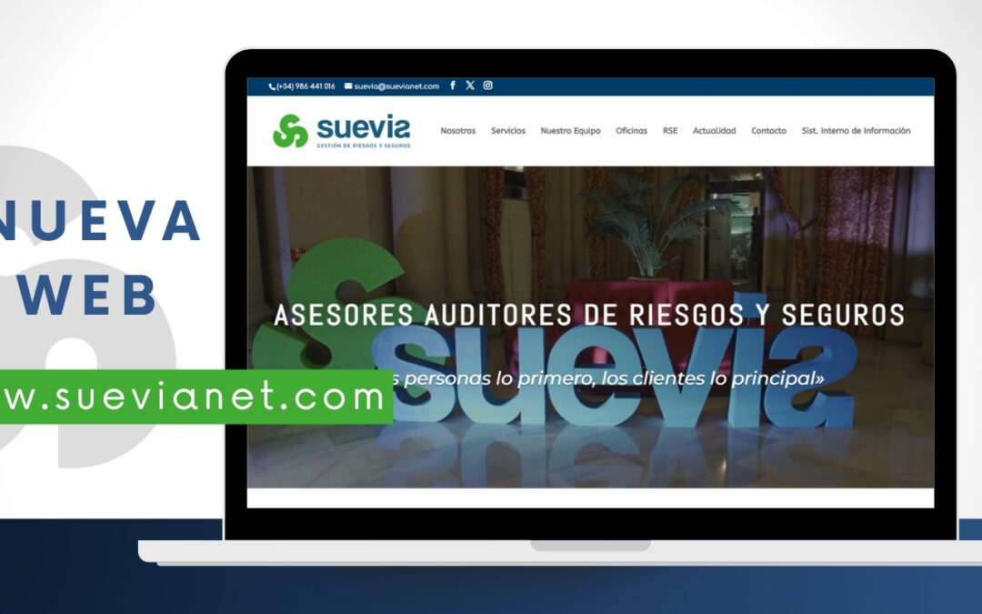 Suevia estrena su nueva web corporativa www.suevianet.com